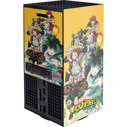 My Hero Academia Deku Squad Season 5 XBox Series X Digital Edition Console Skin
